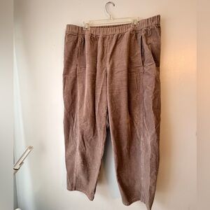 Eileen Fisher Women's Corduroy Pants - Tan